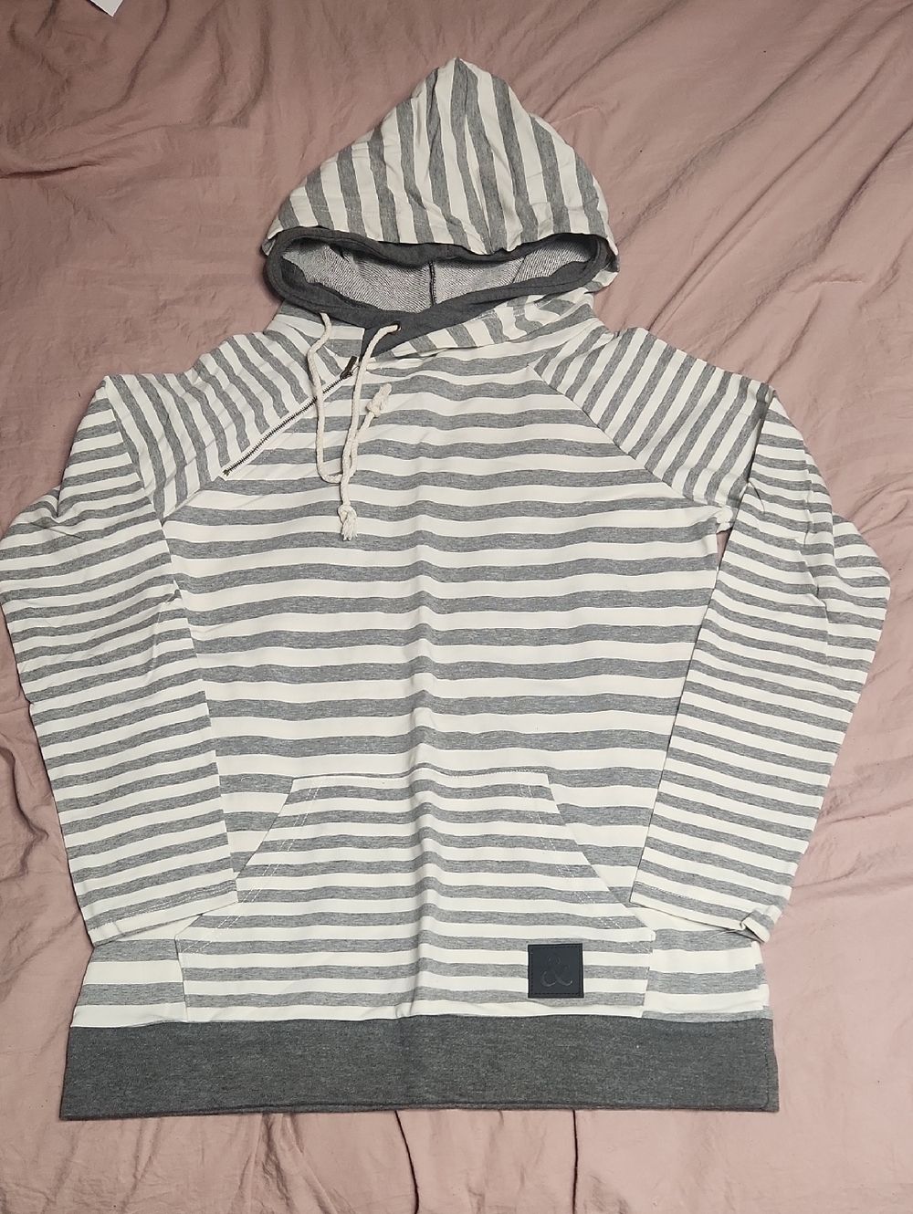 & Ampersand Double Hoodie